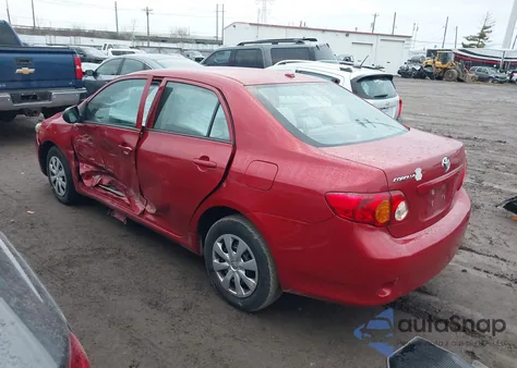 2010 Toyota Corolla Le из США, поврежденный, VIN 2T1BU4EE6AC267756